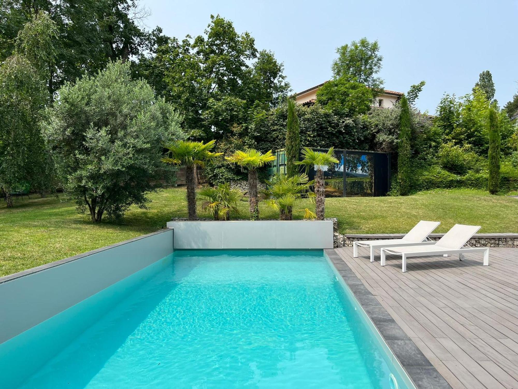 Villa Piscine A Proximite De Lyon Chaponost Kültér fotó