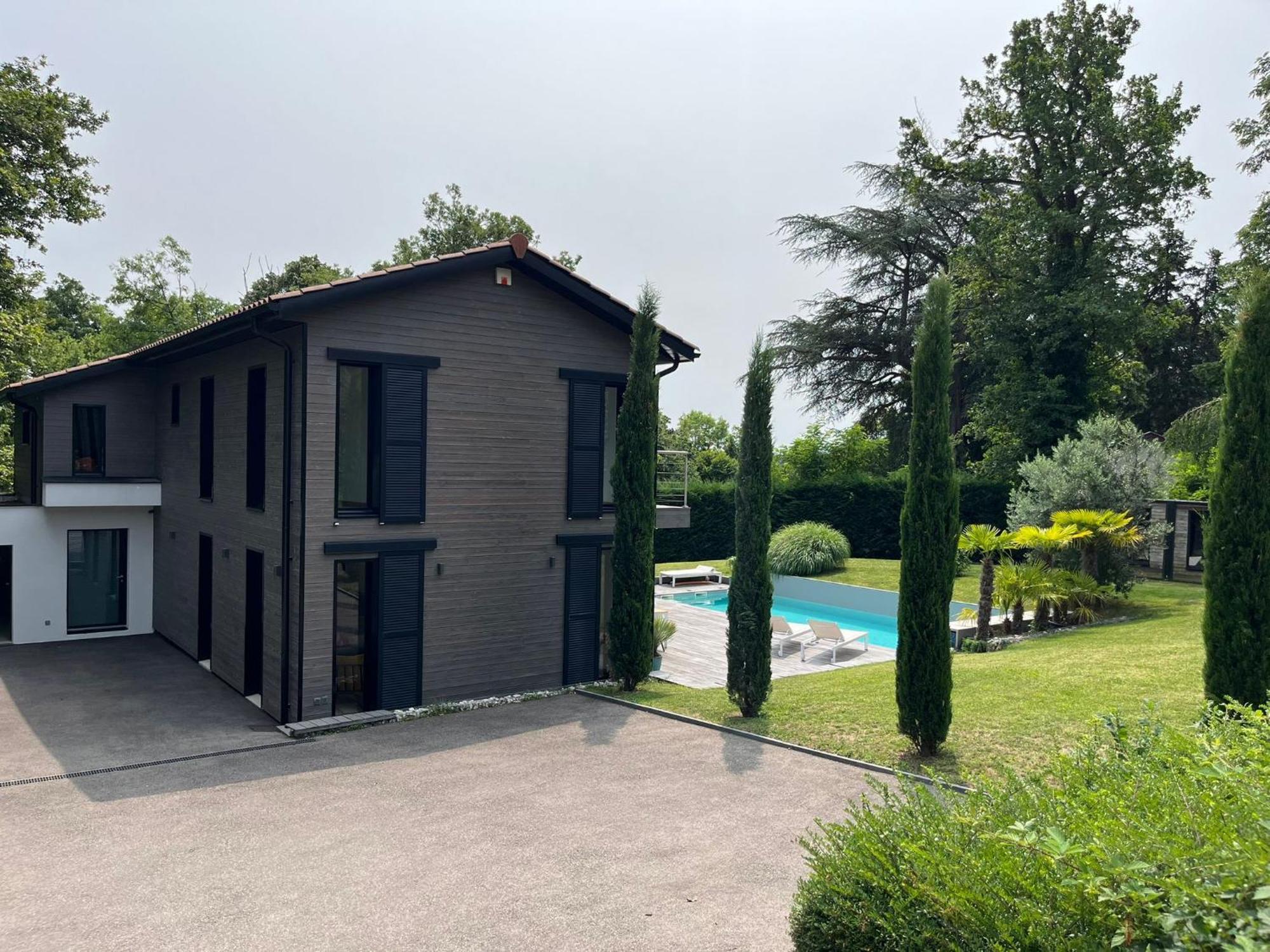 Villa Piscine A Proximite De Lyon Chaponost Kültér fotó